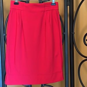 STELLA MCCARTNEY Flame Red Skirt